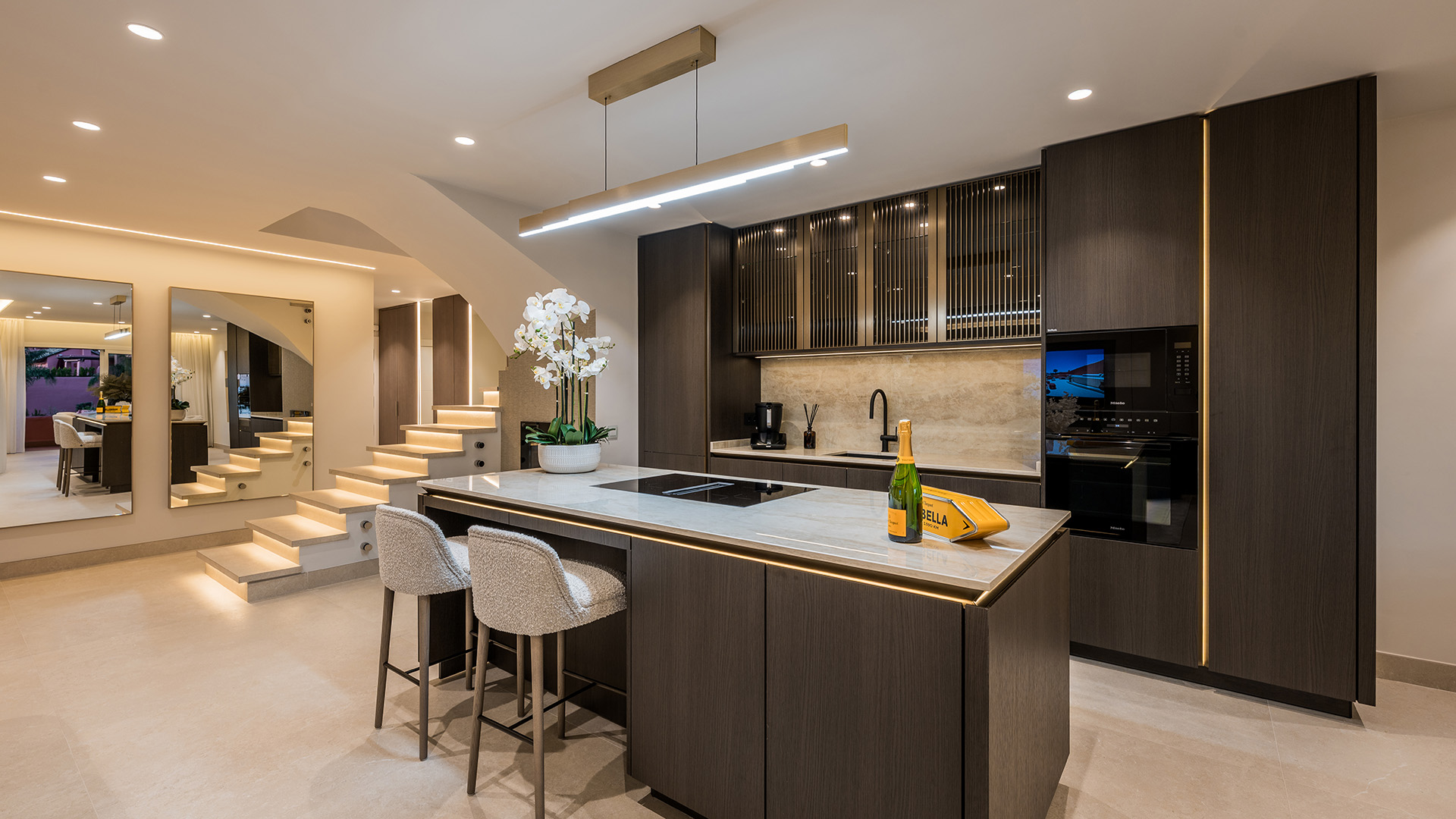 51 Kitchen-Stairs evening - Cabo Bermejo 622