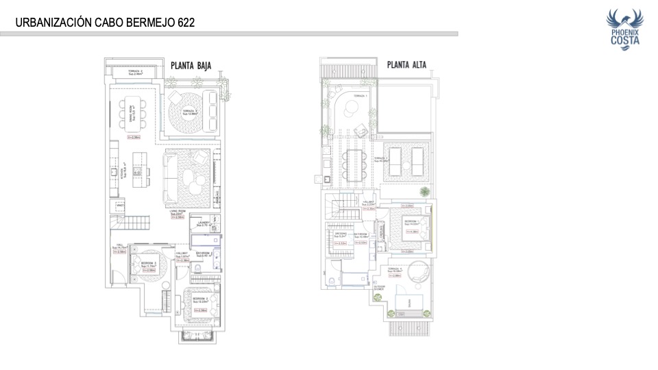 Floor plan - Phoenix I Cabo Bermejo 622